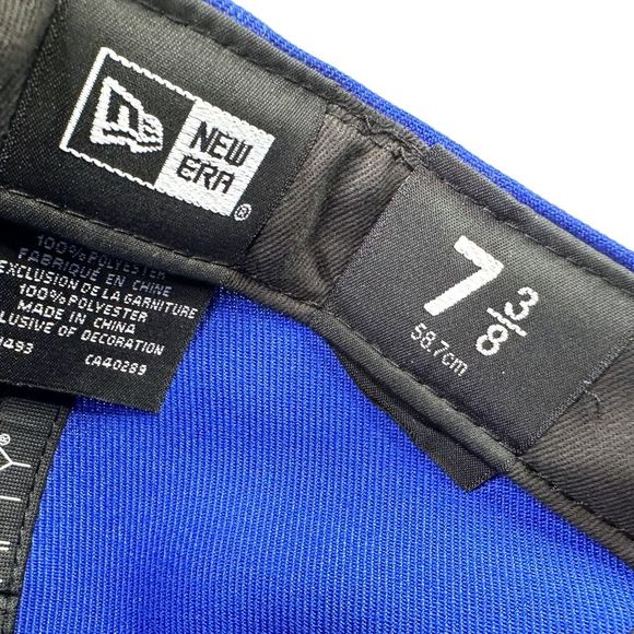 New Era NBA Los Angeles Clippers Fitted Hat - Size 7 3/8 - Picture 8 of 9